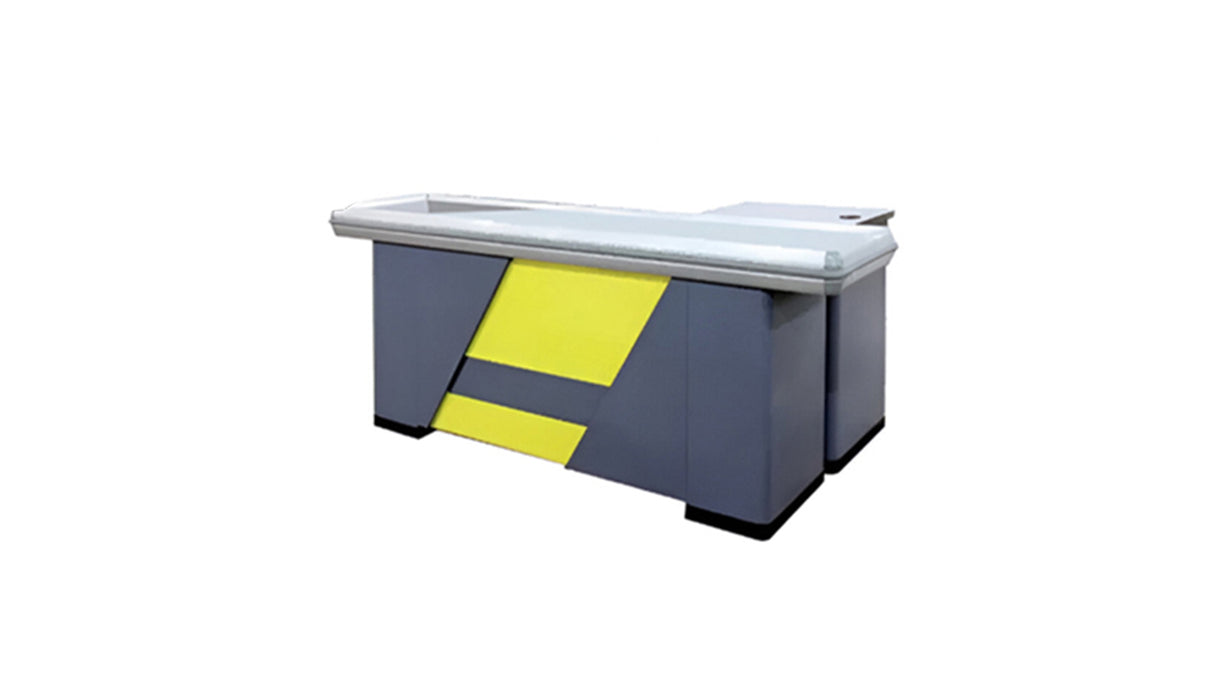 Caisse Supermarché Acier Inox