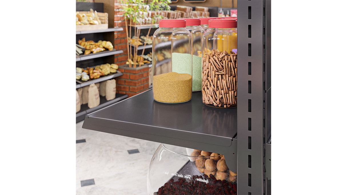 Heavy Duty Gondola Shelving - Adjustable Metal Shelving for Retail