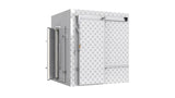 Industrial cold room with insulated panels – Interior access